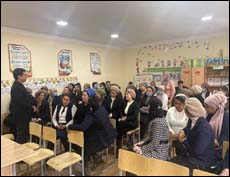 «Никто не имеет права обижать учителя» — министр народного образования встретился с учителями Мархаматского района