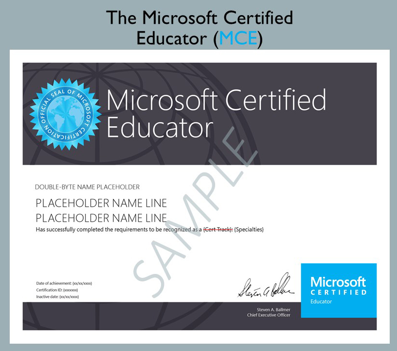 iste certificate