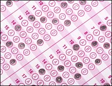 Результаты тестов национального сертификационного экзамена будут рассчитываться по международной методике